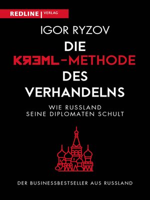 cover image of Die Kreml-Methode des Verhandelns